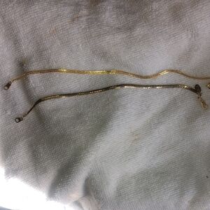 Elegant Gold and Silver Chain Bracelet Set